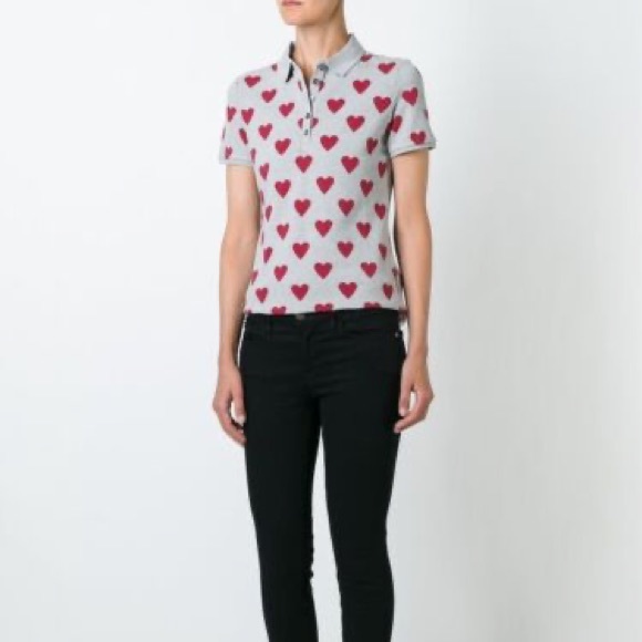 Burberry Polo shirt heart print - Picture 3 of 6